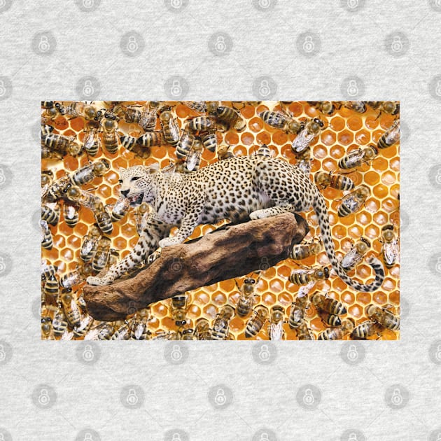 Jaguar in the beehive / Swiss Artwork Photography by RaphaelWolf